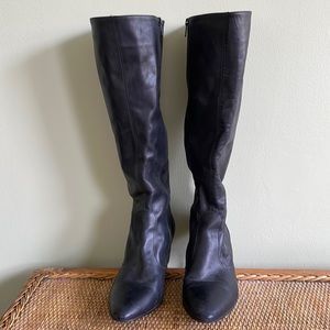 JCrew tall leather boots